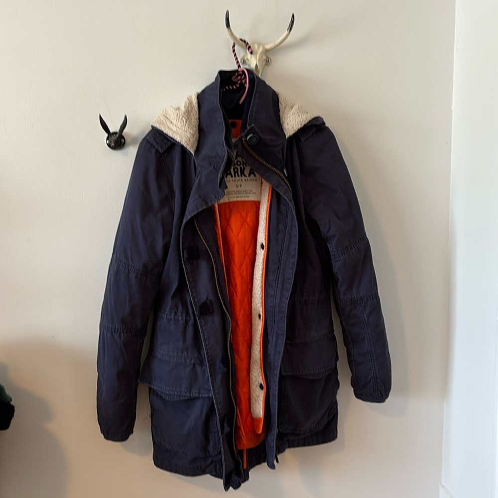 Garage trans seasonal parka